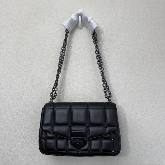 Michael Kors Small Soho Studded Shoulder Bag Small NWT - Picture 1 of 16